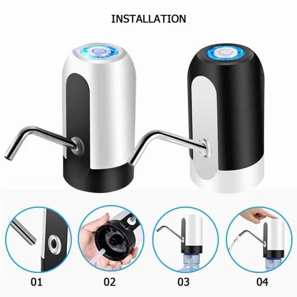 Automatic Portable Drinking Water Pump  - ( অটোমেটেড পানির বোতল থেকে পানি তোলার মিনি পোর্টেবল ওয়াটার পাম্প )