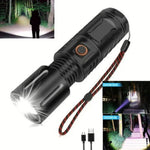 2 in 1 - High-Power Multi-Purpose Flashlight + Mobile Powerbank   - ( একের ভিতর ২ - পাওয়ার ব্যাংক +  ফ্ল্যাশ লাইট )