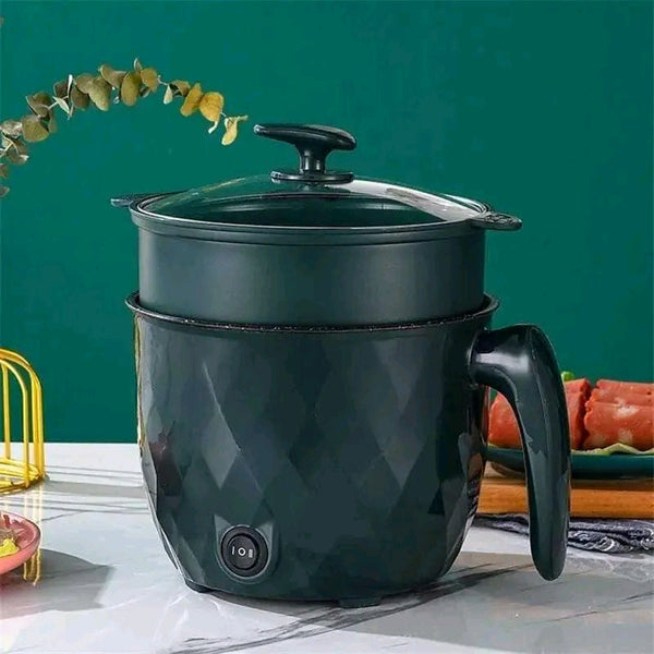 Nonstick Mini Diamond Cooking Hotpot - 1.8L - ১-২ জনের খাবার রান্নার জন্য উপযোগী