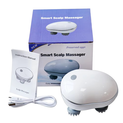 Smart Scalp Massager – Instant Relaxation, Healthy Hair | ( স্মার্ট স্ক্যাল্প ম্যাসাজার – রিলাক্স ও মাথার যত্ন এখন হাতের মুঠোয় ) - র‍্যান্ডম কালার