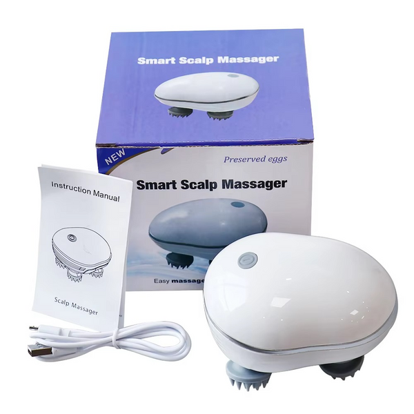 Smart Scalp Massager – Instant Relaxation, Healthy Hair | ( স্মার্ট স্ক্যাল্প ম্যাসাজার – রিলাক্স ও মাথার যত্ন এখন হাতের মুঠোয় ) - র‍্যান্ডম কালার