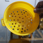 Nonstick Mini Portable Cooking Hotpot - Yellow - 1.8L - ১-২ জনের খাবার রান্নার জন্য উপযোগী ( 📢 অফার প্রাইজ ২ দিনের জন্য  )