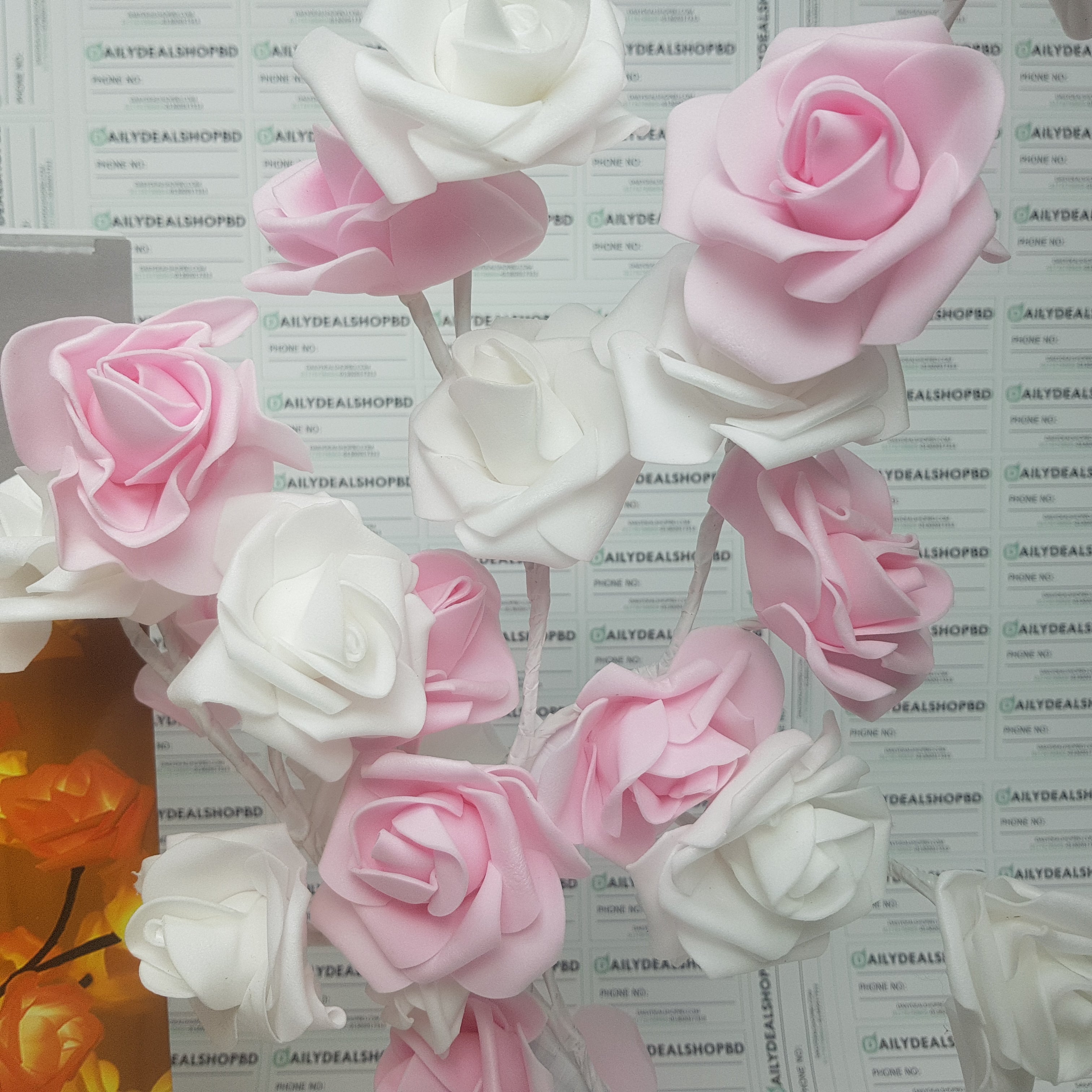 Decorative Rose Tree Lamp ( গোলাপের ট্রি লেম্প ) - ঘর ডেকোরেশন / প্রিয়জনকে গিফট করার জন্য বেস্ট আইটেম