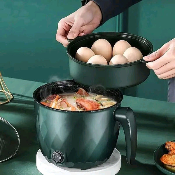 Nonstick Mini Diamond Cooking Hotpot - 1.8L - ১-২ জনের খাবার রান্নার জন্য উপযোগী
