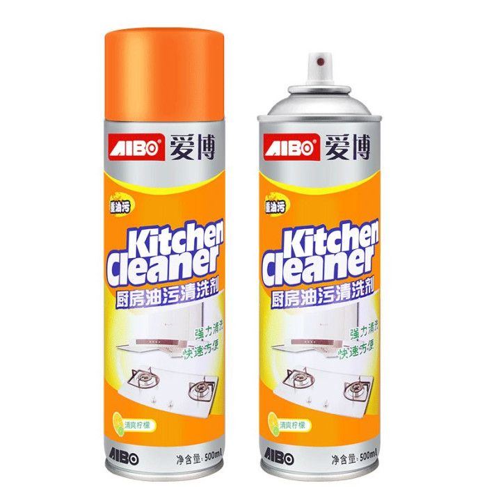 (1 Pcs)  Kitchen Cleaner Spray Foam - 500ml । শক্তিশালী ফোম ফর্মুলা, যা সহজেই তেল-চিটচিটে ময়লা ও দাগ দূর করে!