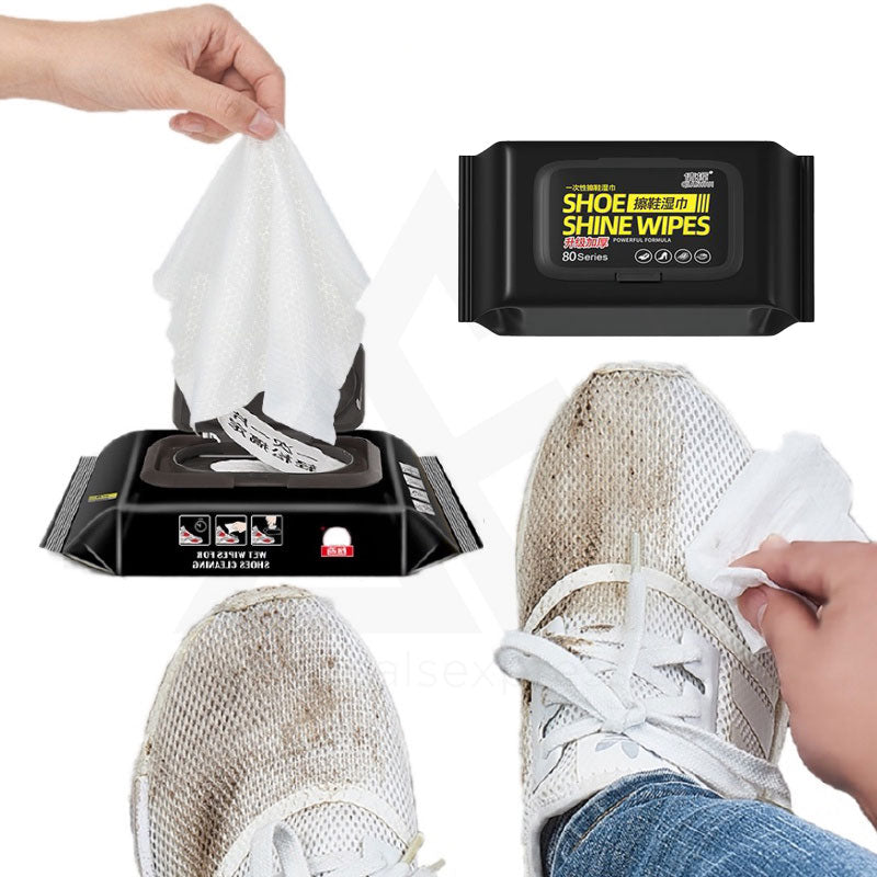 Disposable Shoe Cleaning / Shine Wipes ( 80 Pcs) | মাত্র ৩০ সেকেন্ড এ নতুন করে ফেলুন আপনার কেডস , স্নিকারস ও লেদার জুতা