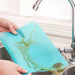Washable Nonslip Refrigerator Mat - 4pcs Set । ( রেফ্রিজারেটর নন-স্লিপ ফ্রিজ ম্যাট  - ৪ পিস এর সেট ) - র‍্যান্ডম কালার