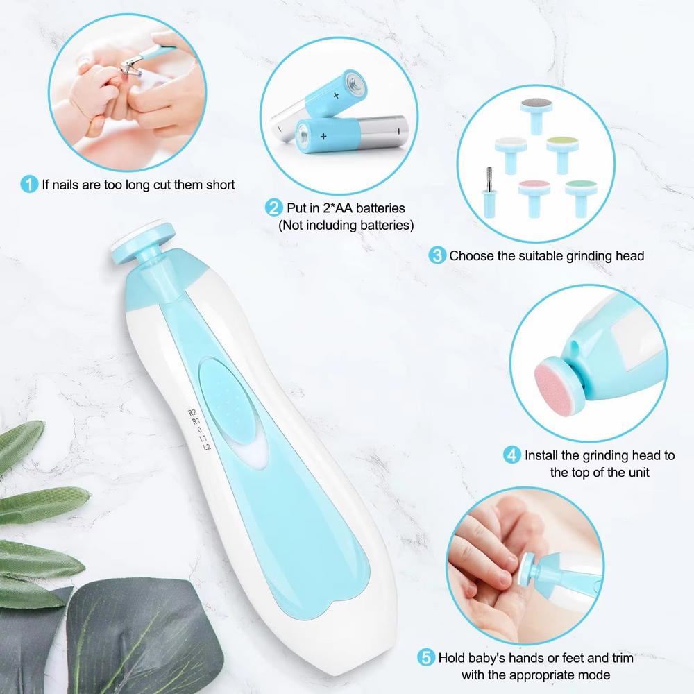 Electric Baby Nail Trimmer - ( ইলেক্ট্রিক বেবি নেইল ট্রিমার )