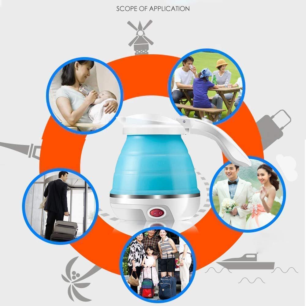 Silicone Foldable Electric Kettle ( পোর্টেবল ইলেকট্রিক কেটলি )