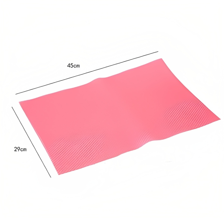 Washable Nonslip Refrigerator Mat - 4pcs Set । ( রেফ্রিজারেটর নন-স্লিপ ফ্রিজ ম্যাট  - ৪ পিস এর সেট ) - র‍্যান্ডম কালার