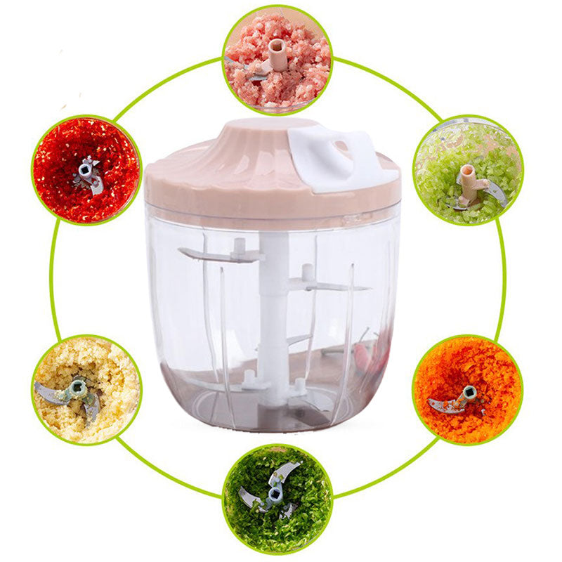 Multifunctional Vegetables Cutting Chopper ( ম্যানুয়াল সবজি কুচি করার হ্যান্ড চপার )