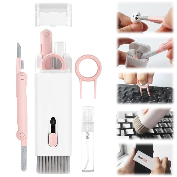 7 in 1  Multi-functional - Keyboard, Headset, Screen Cleaning Kit Set