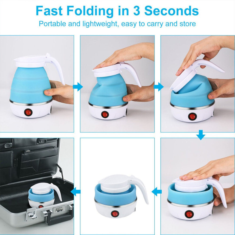 Silicone Foldable Electric Kettle ( পোর্টেবল ইলেকট্রিক কেটলি )