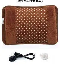 Electric Hot Water Bag ( ১ পিস)  - (  ইলেকট্রিক হট ওয়াটার ব্যাগ ) ( ১ পিস) - র‍্যান্ডম কালার