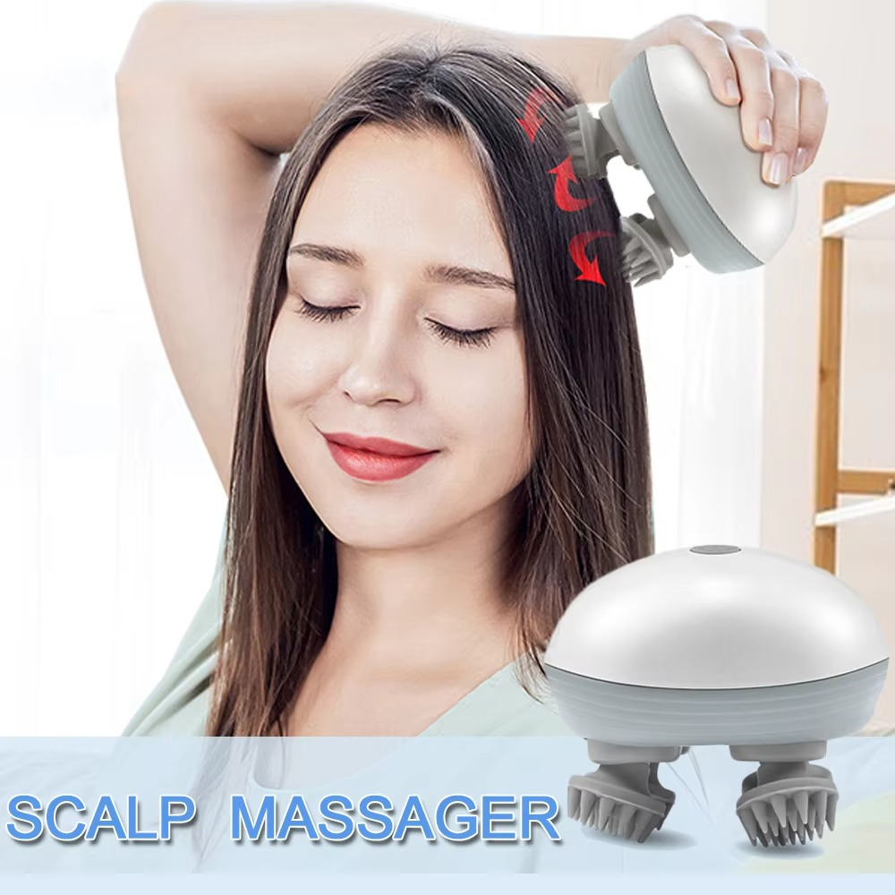 Smart Scalp Massager – Instant Relaxation, Healthy Hair | ( স্মার্ট স্ক্যাল্প ম্যাসাজার – রিলাক্স ও মাথার যত্ন এখন হাতের মুঠোয় ) - র‍্যান্ডম কালার