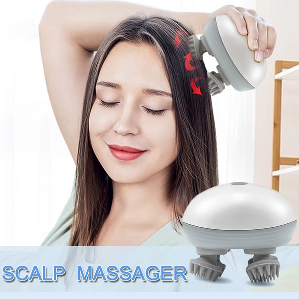 Smart Scalp Massager – Instant Relaxation, Healthy Hair | ( স্মার্ট স্ক্যাল্প ম্যাসাজার – রিলাক্স ও মাথার যত্ন এখন হাতের মুঠোয় ) - র‍্যান্ডম কালার