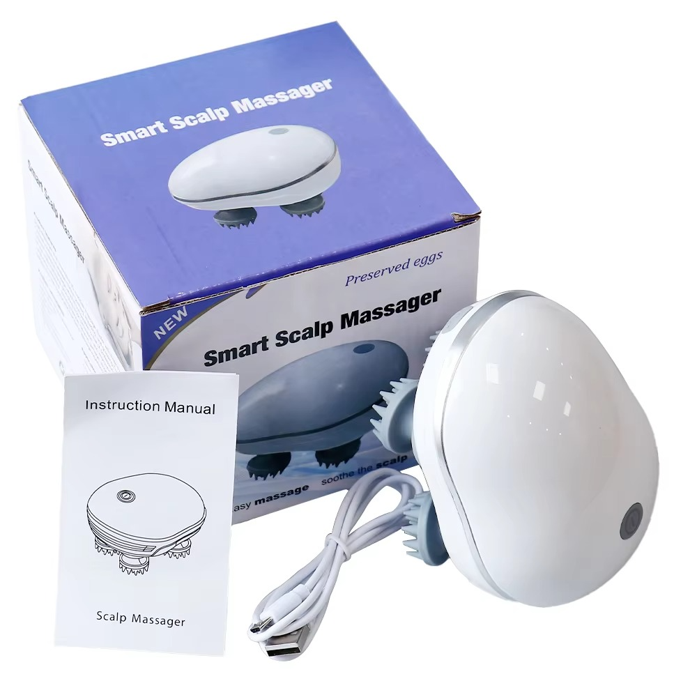 Smart Scalp Massager – Instant Relaxation, Healthy Hair | ( স্মার্ট স্ক্যাল্প ম্যাসাজার – রিলাক্স ও মাথার যত্ন এখন হাতের মুঠোয় ) - র‍্যান্ডম কালার