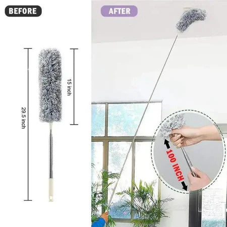 Multi functional Microfiber Dust Cleaner Duster  |  মাল্টি-ফাংশনাল ডাস্ট ক্লিনার ডাস্টার - ৯ ফিট