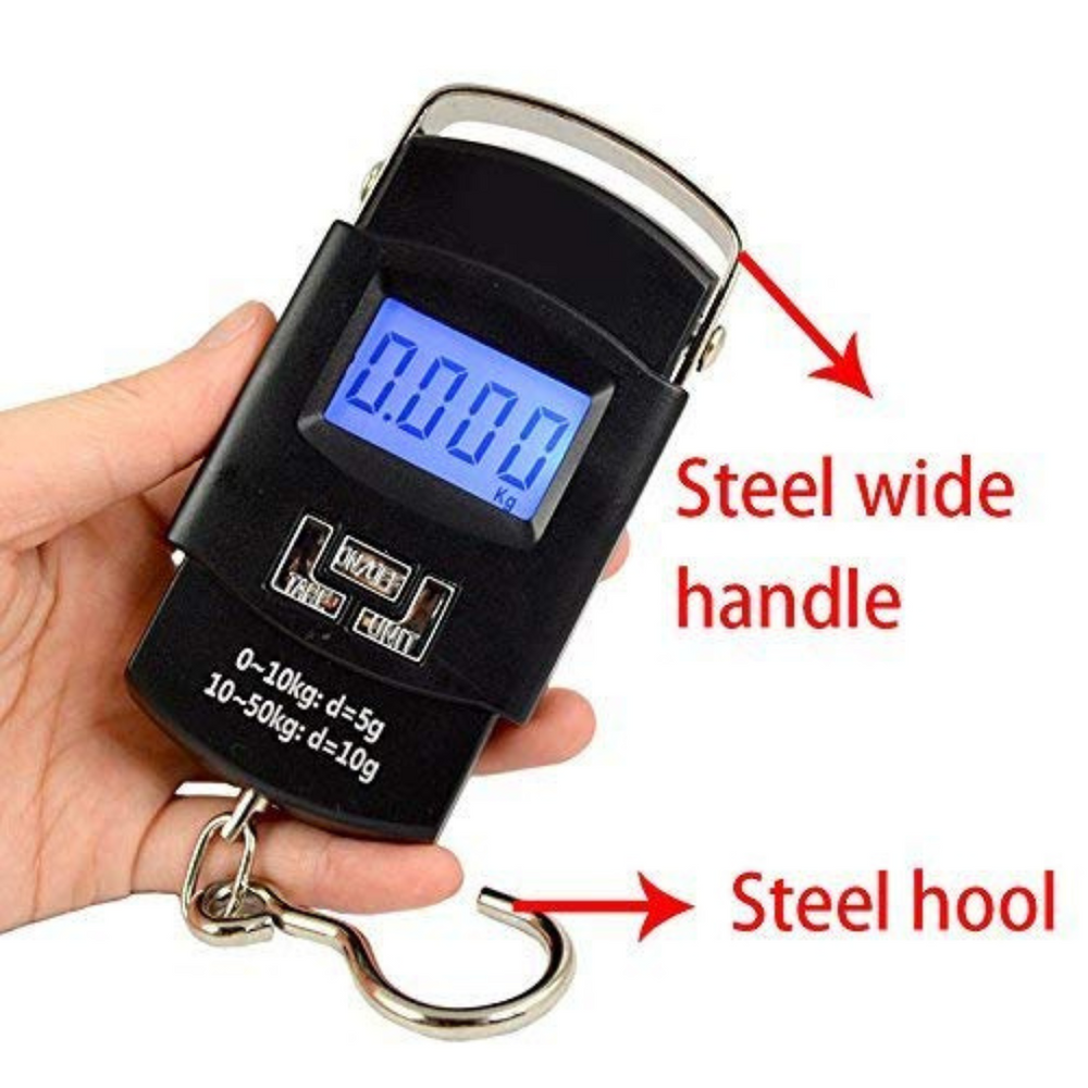 Digital Hanging Weight Scale Upto 50 Kg ( ডিজিটাল ঝুলানো ওয়েট স্কেল - ৫০ কেজি পর্যন্ত মাপা যাবে )