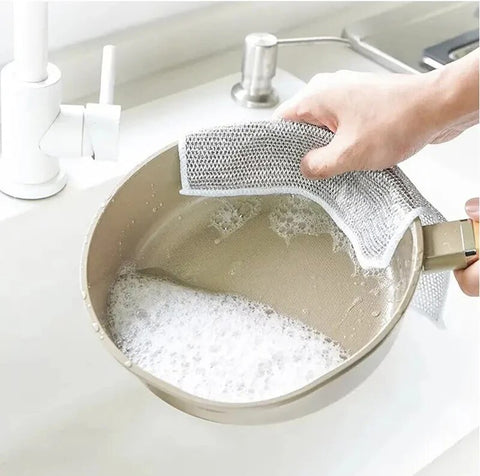 ম্যাজিক মাজুনি - (ডাবল লেয়ারের) NON-SCRATCH Multipurpose Magic Dish Cloth