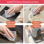 ম্যাজিক মাজুনি - (ডাবল লেয়ারের) NON-SCRATCH Multipurpose Magic Dish Cloth