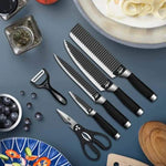 6 Pieces Knife Set - রান্নাঘরের দরকারি ৬ পিস এর চাকু সেট