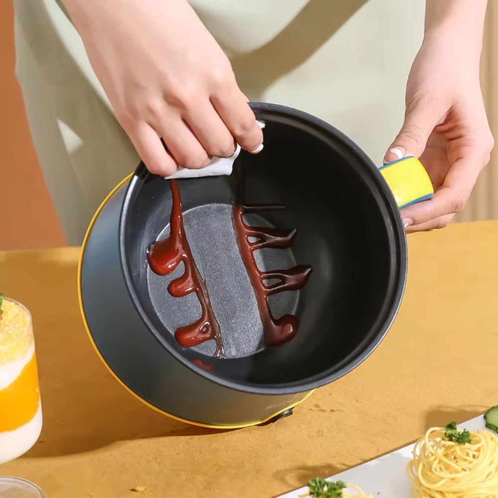 Nonstick Mini Portable Cooking Hotpot - Simplycity - 1.8L - ১-২ জনের খাবার রান্নার জন্য উপযোগী ( 📢 অফার প্রাইজ ২ দিনের জন্য  )
