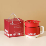 Nonstick Mini Portable Cooking Hotpot - 1.5L - ১-২ জনের খাবার রান্নার জন্য উপযোগী