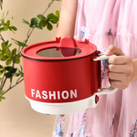 Nonstick Mini Portable Cooking Hotpot - 1.5L - ১-২ জনের খাবার রান্নার জন্য উপযোগী