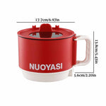 Nonstick Mini Portable Cooking Hotpot - 1.5L - ১-২ জনের খাবার রান্নার জন্য উপযোগী