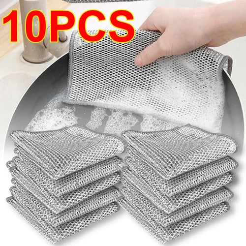 ম্যাজিক মাজুনি - (ডাবল লেয়ারের) NON-SCRATCH Multipurpose Magic Dish Cloth