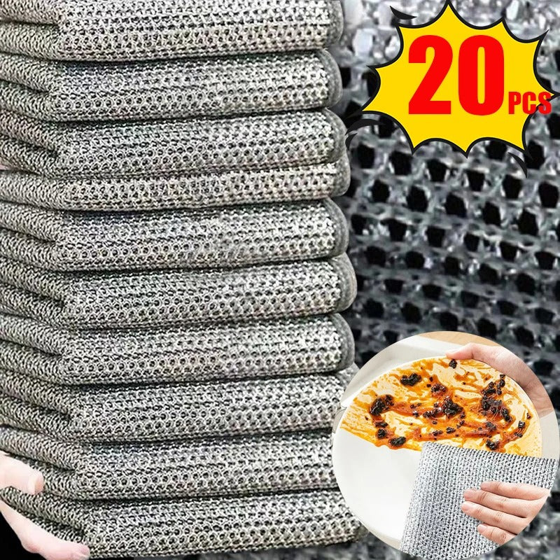 ম্যাজিক মাজুনি - (ডাবল লেয়ারের) NON-SCRATCH Multipurpose Magic Dish Cloth