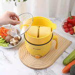 Crown Nonstick Mini Portable Cooking Hotpot - 1.8L - ১-২ জনের খাবার রান্নার জন্য উপযোগী - ( 1PC Silicon Spatula ফ্রি )