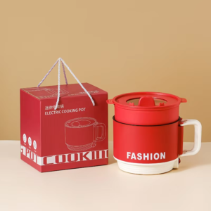 Nonstick Mini Portable Cooking Hotpot - 1.5L - ১-২ জনের খাবার রান্নার জন্য উপযোগী