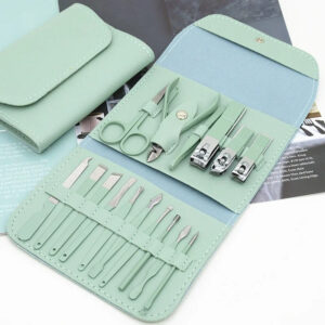 Stainless Steel Nail Cutter Tool Set 16pcs/set ( নেইল কাটার সেট - ১৬ পিস আইটেম আছে এই সেট টি তে )
