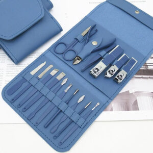 Stainless Steel Nail Cutter Tool Set 16pcs/set ( নেইল কাটার সেট - ১৬ পিস আইটেম আছে এই সেট টি তে )