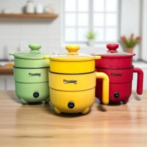 Prestige Rice Mini Multi Purpose Cooker with steamer 2.0 Liter