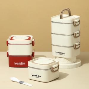 DailyCarry Lunch Box - 3 Layer - প্রতিদিনের অফিস/স্কুলের জন্য পারফেক্ট সঙ্গী