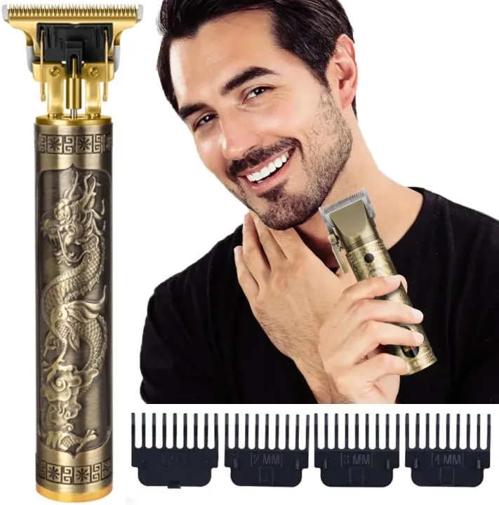 Vintage T9 Professional Hair Trimmer | ✂️ এখন ঘরেই পান সেলুনের মতো নিখুঁত ট্রিমিং! ( ১ পিস ) - Image 2