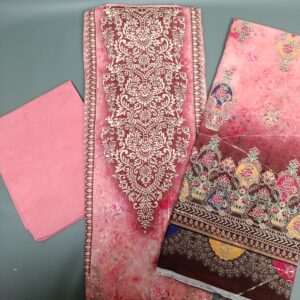 Premium Quality Unstitched Three Piece - Coco - D2004