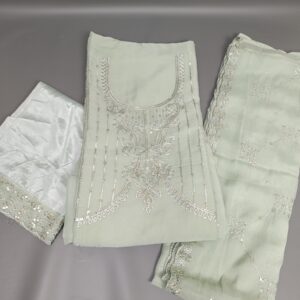 Premium Quality Unstitched Three Piece - পাকিস্তানি Inspired - Tawakkal - D1036 - ( 🌸 পাকিস্তানি এলিগেন্স এখন আপনার হাতের নাগালে। )