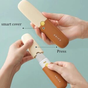 2 in 1 Fruit Knife and Peeler | 🥒 ফল-সবজি কাটাকাটি ও খোসা ছাড়ানোর ঝামেলা কমান! ( ১ পিস )