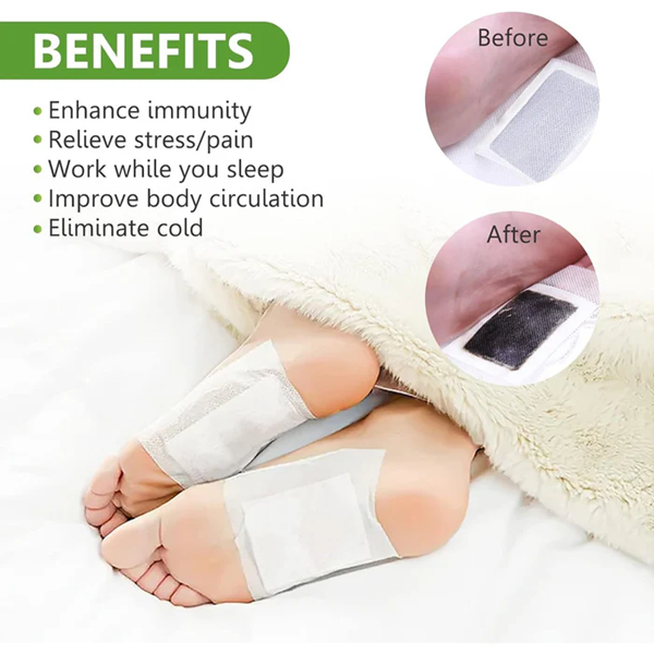 Kinoki Cleansing Detox Foot Pads - (১ প্যাকেট=১০ পিস) - Image 4