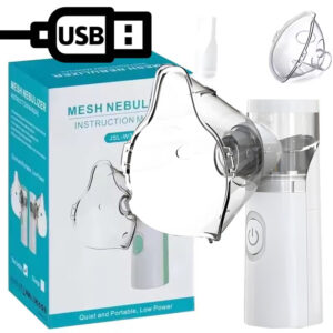 Portable Mesh Nebulizer ( ব্যাটারি ছাড়া) - JSL-W303 - পোর্টেবল মেশ নেবুলাইজার - (ঠান্ডা-কাশি বা এজমা-হাঁপানি সহ শ্বাসকষ্ট জনিত সকল সমস্যায় নেবুলাইজার মেশিন খুব কার্যকরী)